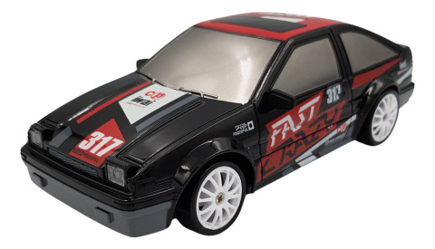 Samochód Auto RC do DRIFTu DRIFT 4x4 Toyota AE86 CZARNA