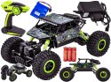 Samochód Auto RC ROCK CRAWLER 2.4GHz 1:18 ZIELONY